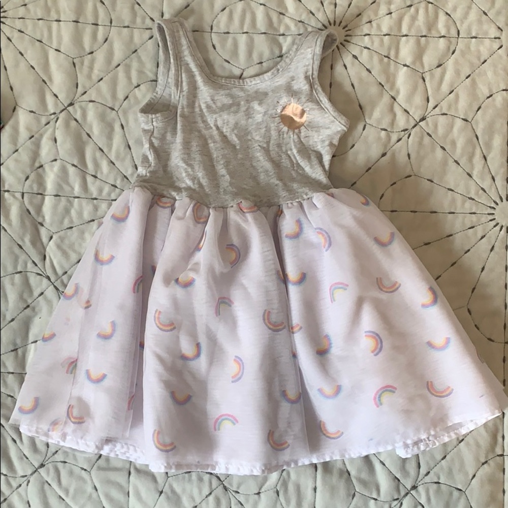Old navy rainbow tutu dress